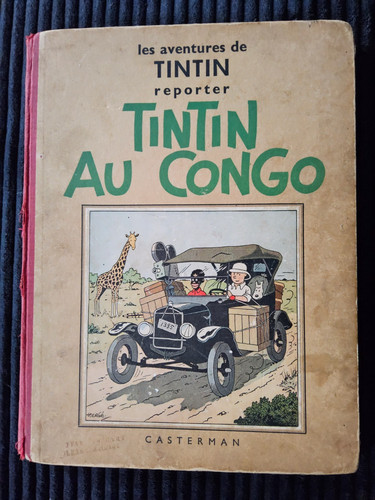Tintin congo a3 - tintin,