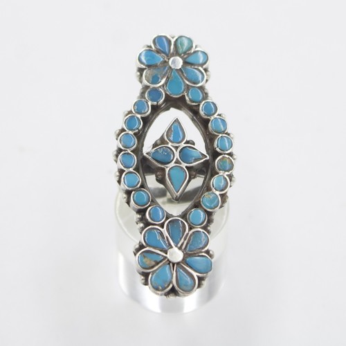 Anello vintage turchese con