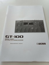 Manuale boss roland 100 - manuale,