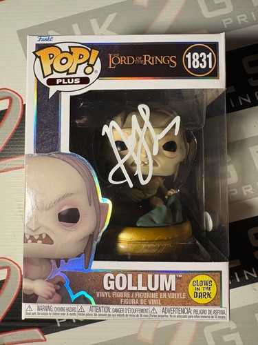 Gollum funko pop signed - gollum,