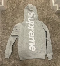 felpa con cappuccio supreme in