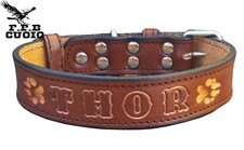 COLLARE IN CUOIO PER CANE