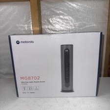 Motorola MG8702 modem via cavo + router Wi-Fi - nero