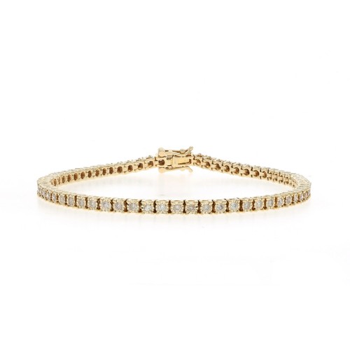 Bracciale tennis uomo in - uomo,