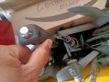 Leva Freno A Mano Z3 Con Impugnatura In Pelle E Tasto Cromato 