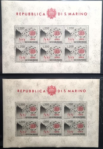 San marino mnh 1962 - san,