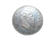 5 Lire 1875 M Regno d'Italia