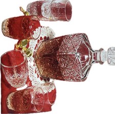 Glass Liquore Set of 7 Pieces