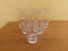 SET 6 BICCHIERI DA WHISKY IN CRISTALLO ANNI '60 H 15cm BICCHIERE LIQUORE