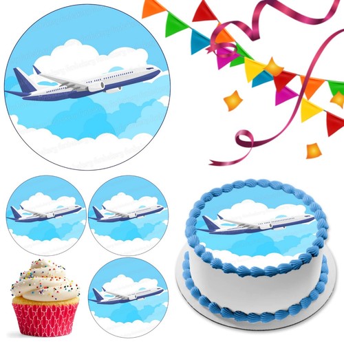 Cake topper viaggio aereo
