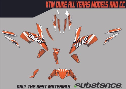 Ktm duke 125 - 125-390, grafica