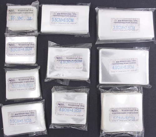 Lots 1000 pcs stamp sleeves - stamp,