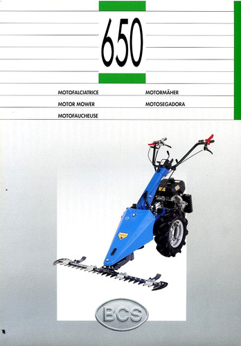 Bcs motofalciatrice 650 - 650, "