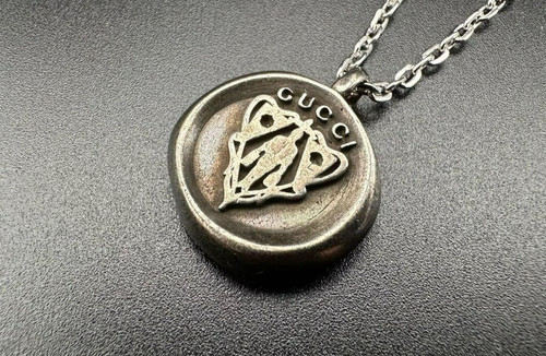 Collana gucci crest - collana, gg