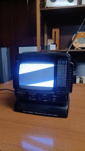 Mini portatile vintage - tv,