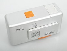 Rollei E110 Made in Germany miniatura agente fotocamera tascabile 2,8/23 scatta bella