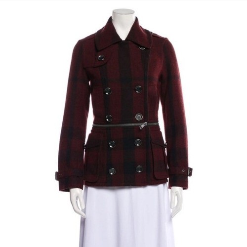 Cappotto burberry rosso - cappotto,