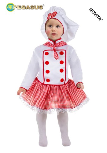 Cuoca costume vestito - costume, di
