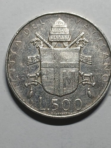 500 lire argento 1979 paolo - 500,