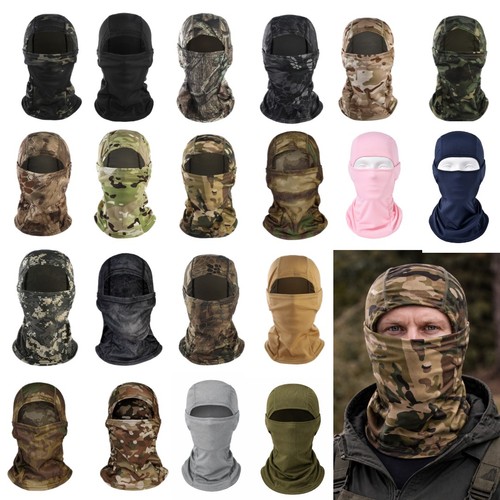 Maschera viso mimetica