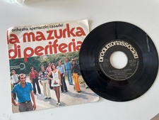 DISCO 45 GIRI  CASADEI LA MAZURKA DI PERIFERIA   LEGGI DESCRIZIONE