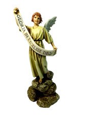 Angelo Gloria Landi Moranduzzo Cm 15 Natività Sacra Famiglia Presepe