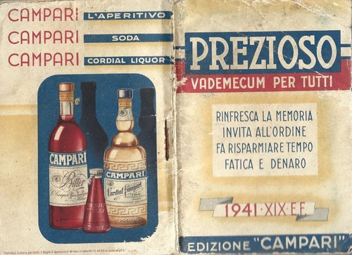Prezioso campari 1941 - campari,