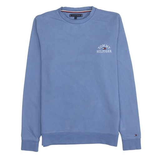 Tommy hilfiger felpa uomo blu - felpa,