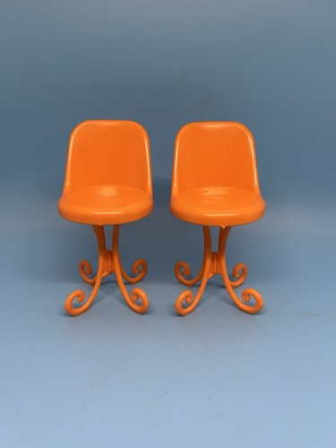 Lotto sedie arancioni mattel - sedie,