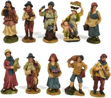 Personaggio Presepe (SET 1, 8CM)