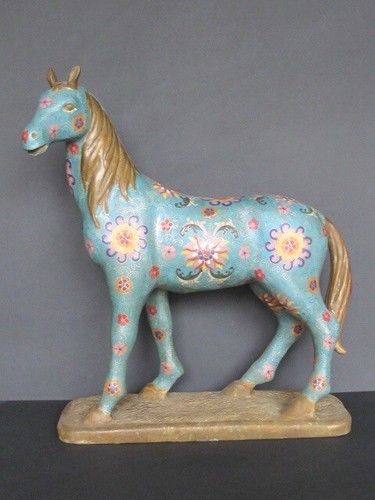 Grande cavallo bronzo - grande, in