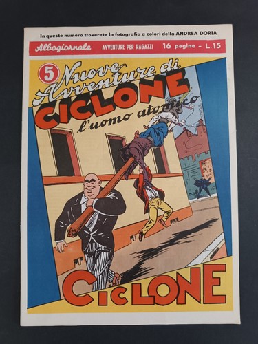 Fumetto ciclone albogiornale - ciclone,