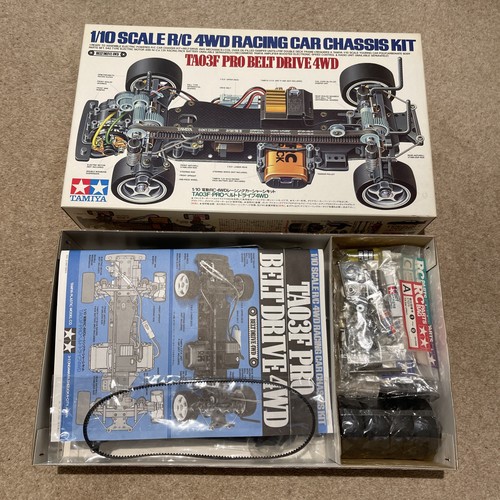 Nuovo tamiya ta03f pro cinghia - nuovo,