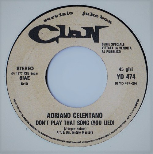Adriano celentano giri - adriano, 45