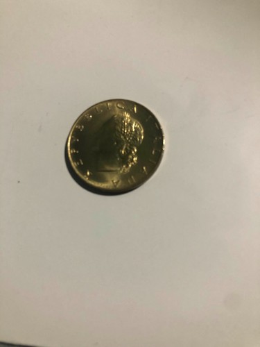 Moneta lire del 1975 - del,