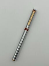 PENNA FERRARI FORMULA BY CARTIER AURORA STEEL stilo fountain pen