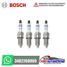 4 CANDELE IRIDIO BOSCH FIAT