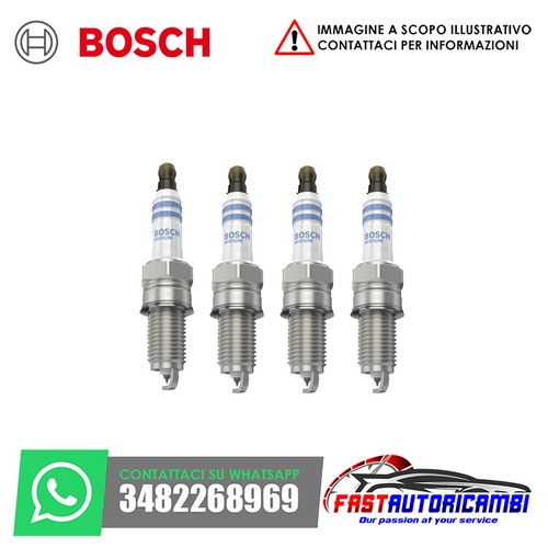 Candele iridio bosch fiat - candele,