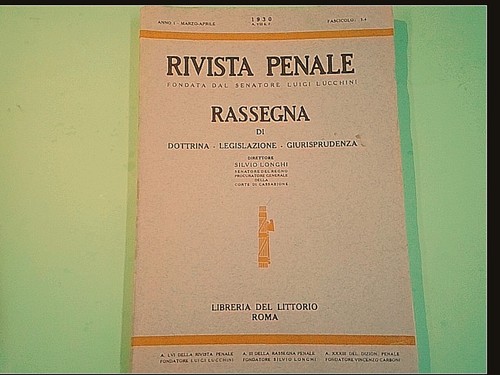 Rivista penale marzo - rivista,
