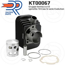DR GRUPPO TERMICO MODIFICA MOTORE 65cc SP.10 d.43 PIAGGIO ECO 50 2T -