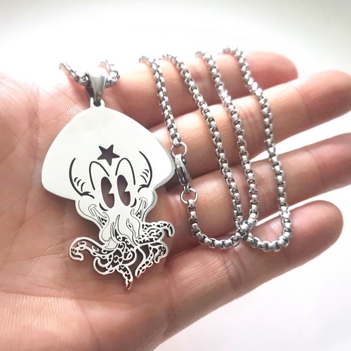Collana pendente polpo mostro - collana,