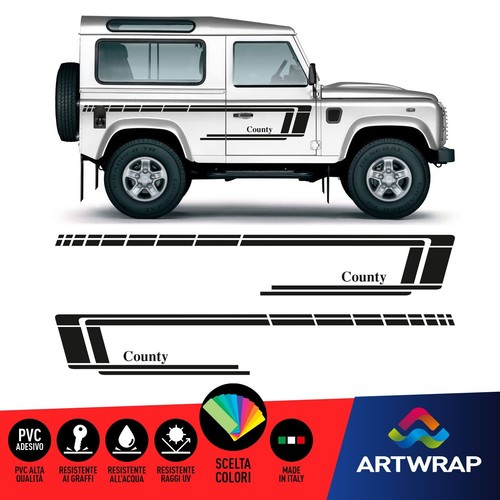 Kit adesivi sticker land rover - adesivi,