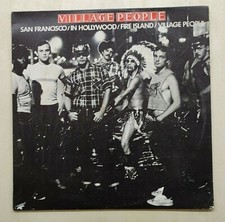 Village People ‎– Village People 1977 Italy LP 