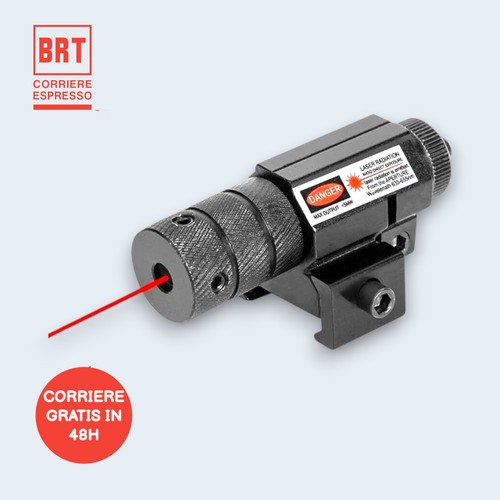 Laser puntatore mini rosso - puntatore,