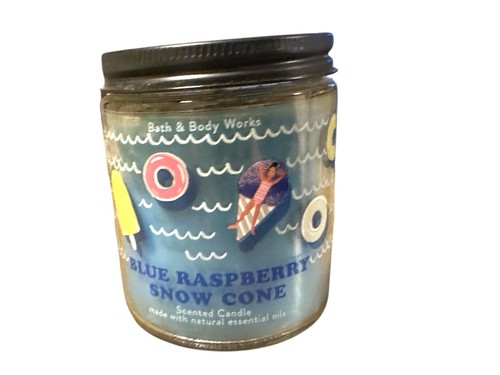 New blue raspberry snow - snow, cone