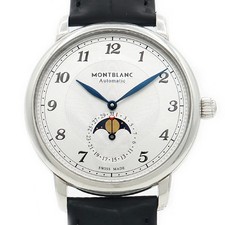 MONTBLANC Montblanc Star Legacy fasi lunari 7435 data 30 m resistente all'acqua trasparente