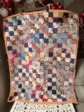 Trapunta coperta neonato fatta