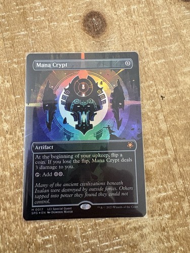 Mana crypt foil - crypt,
