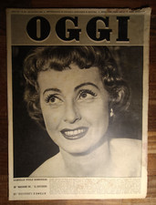 Anni 50/60 Rivista Oggi con