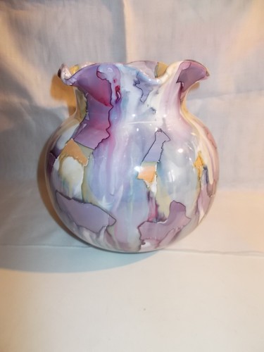 Vaso palla ceramica firmato - palla,